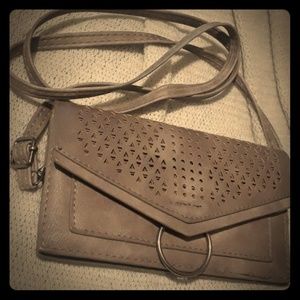 Cute grey mini bag perfect for prom or wedding